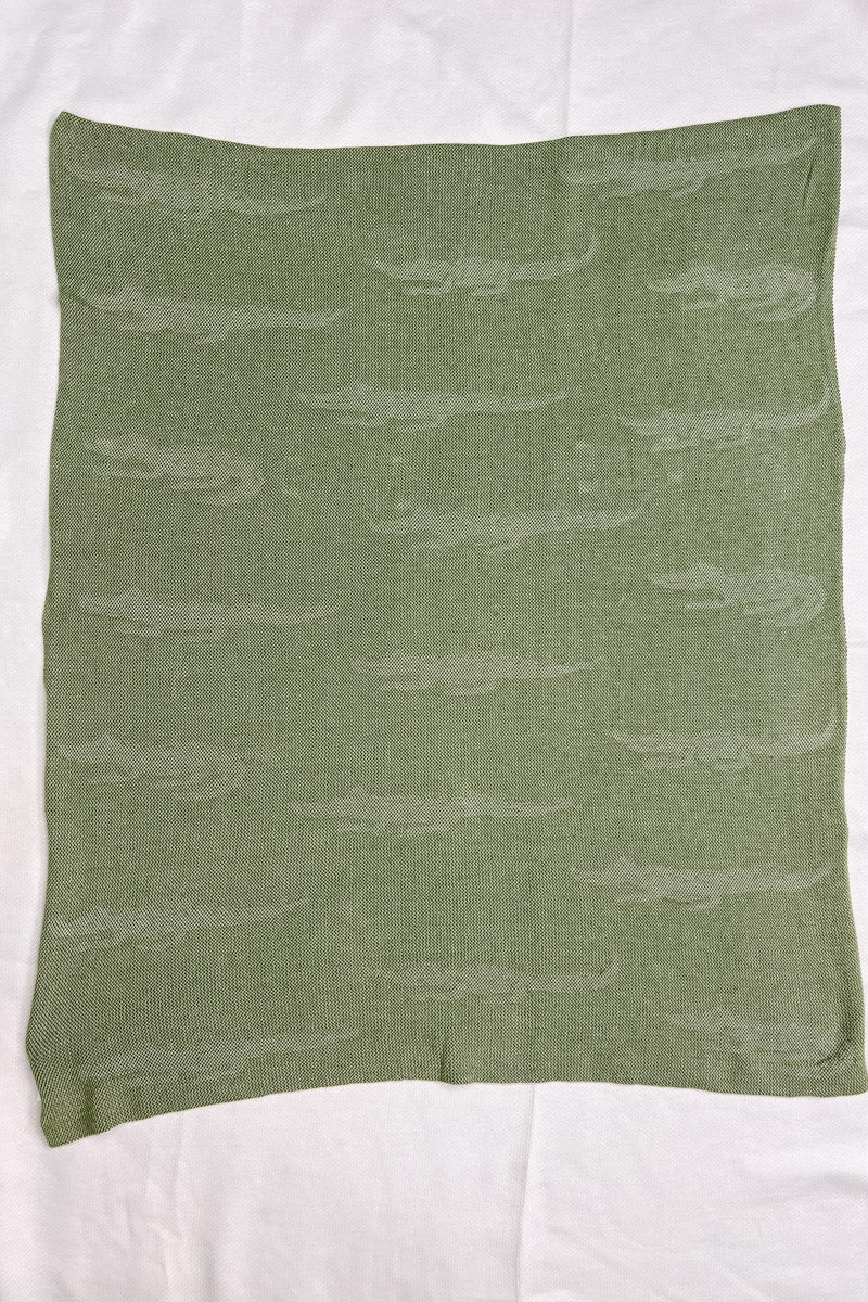 Cotton Knit Blanket 40 x 32