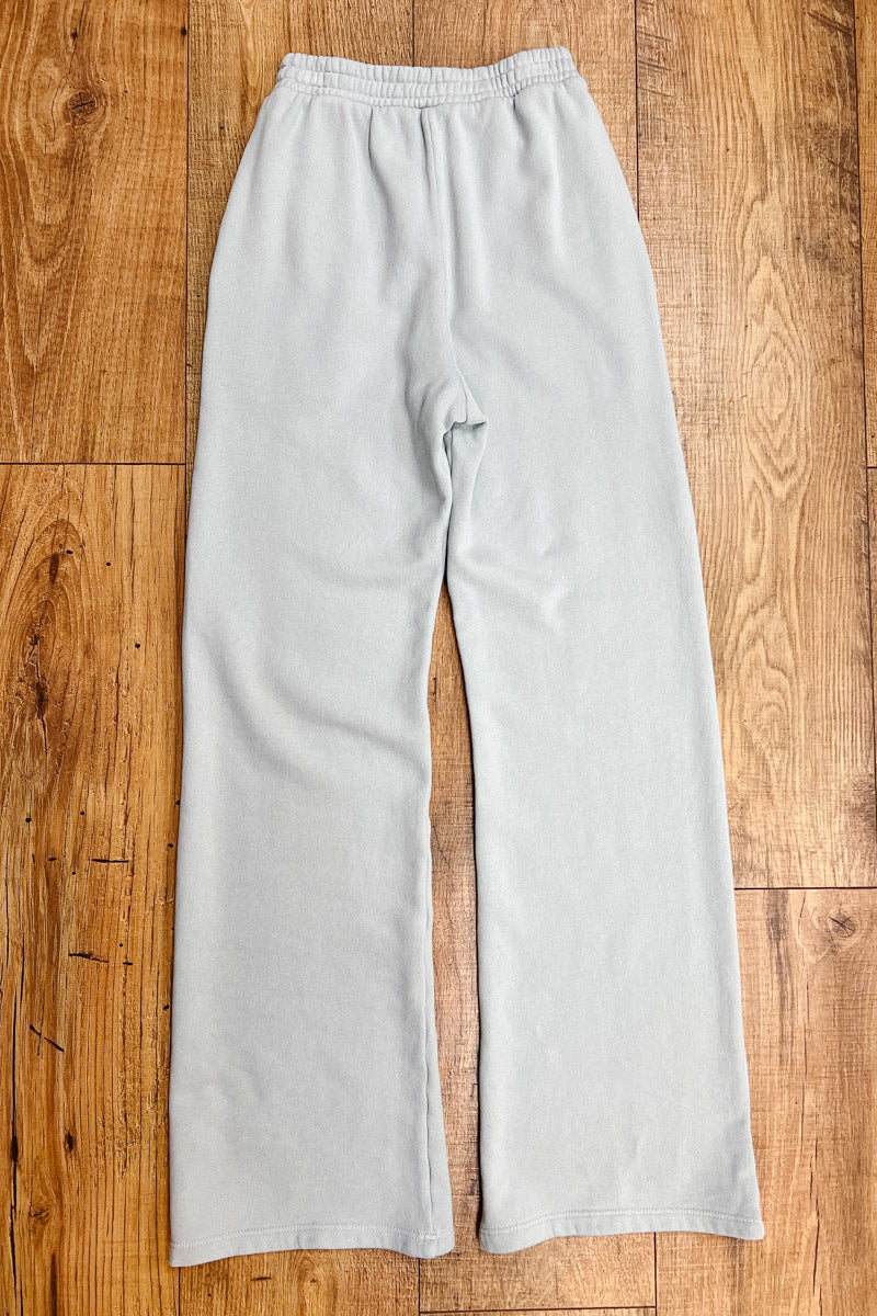 Hayden Cotton Fleece Wide Leg Sweats