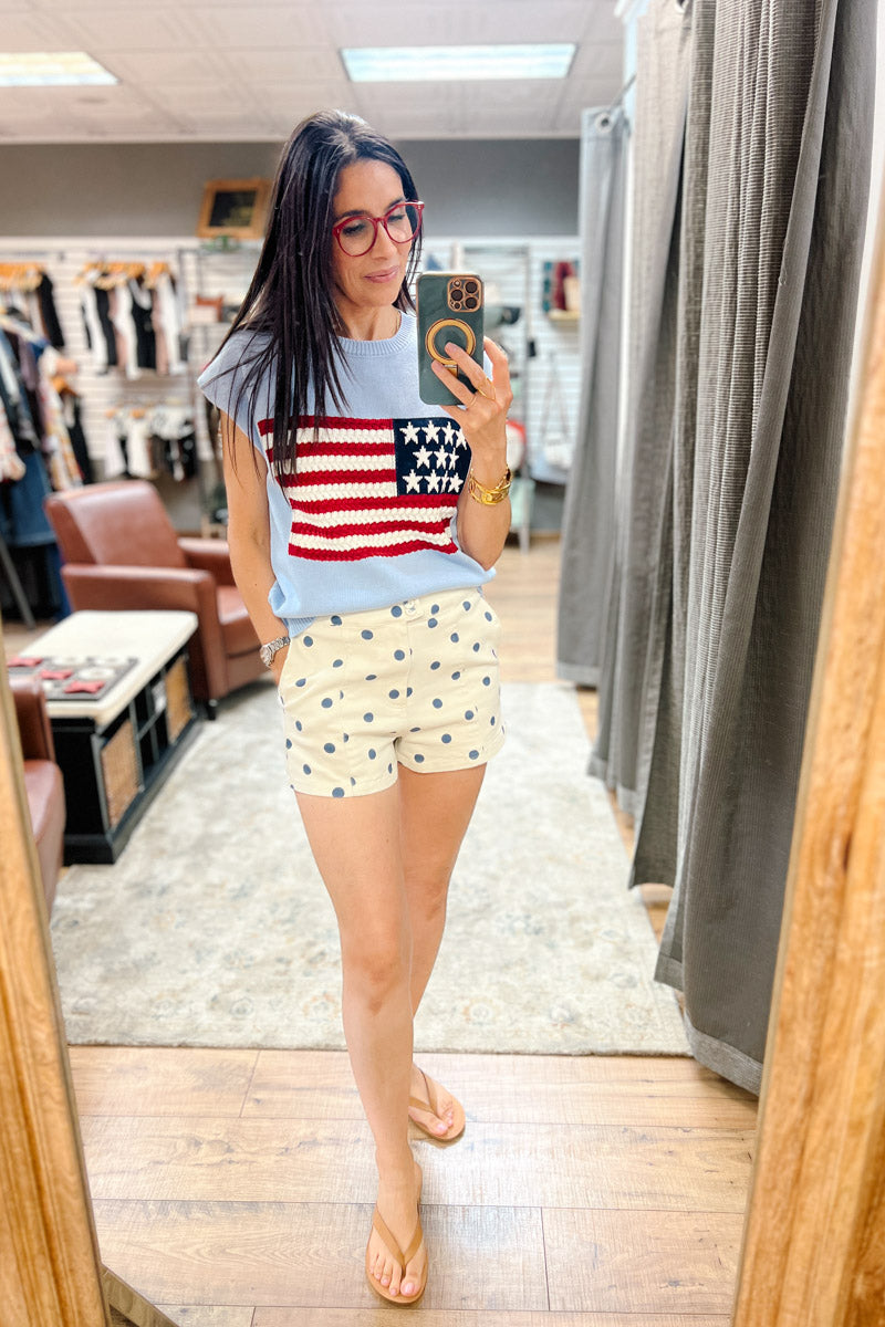 Hazy Mornings Polka Dot Shorts