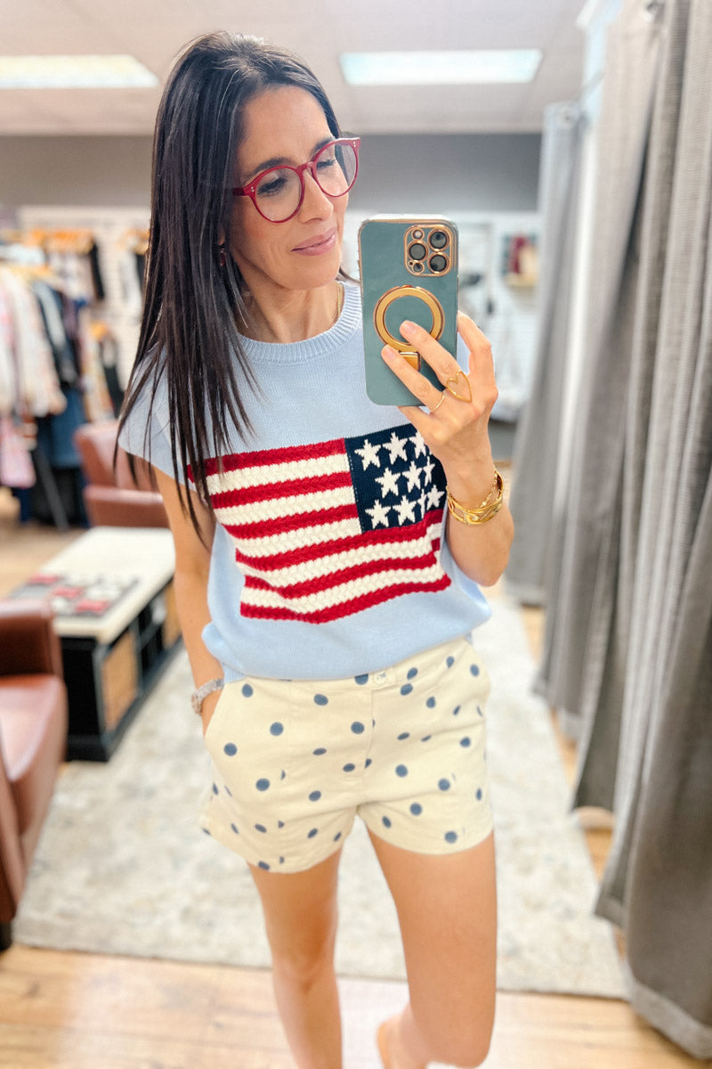 Hazy Mornings Polka Dot Shorts
