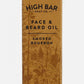 High Bar Beard Oil - Smoked Bourbon