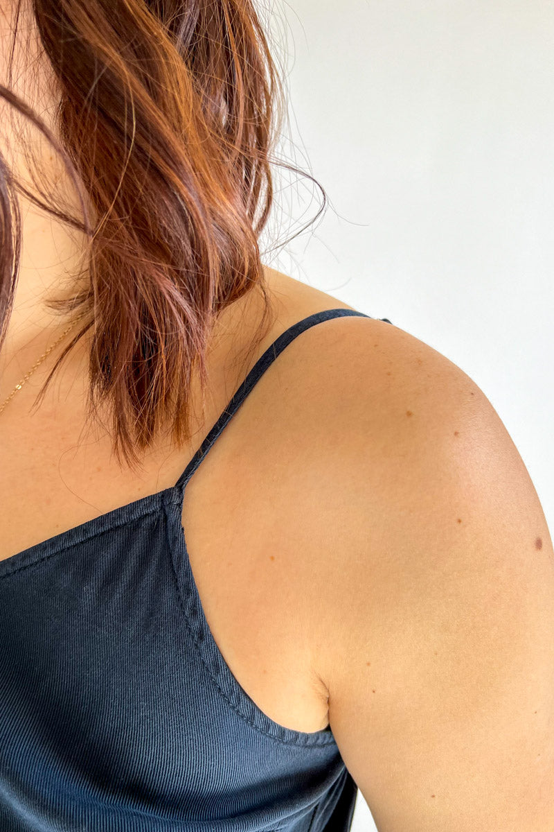 Hillary Cinched Cami Dress