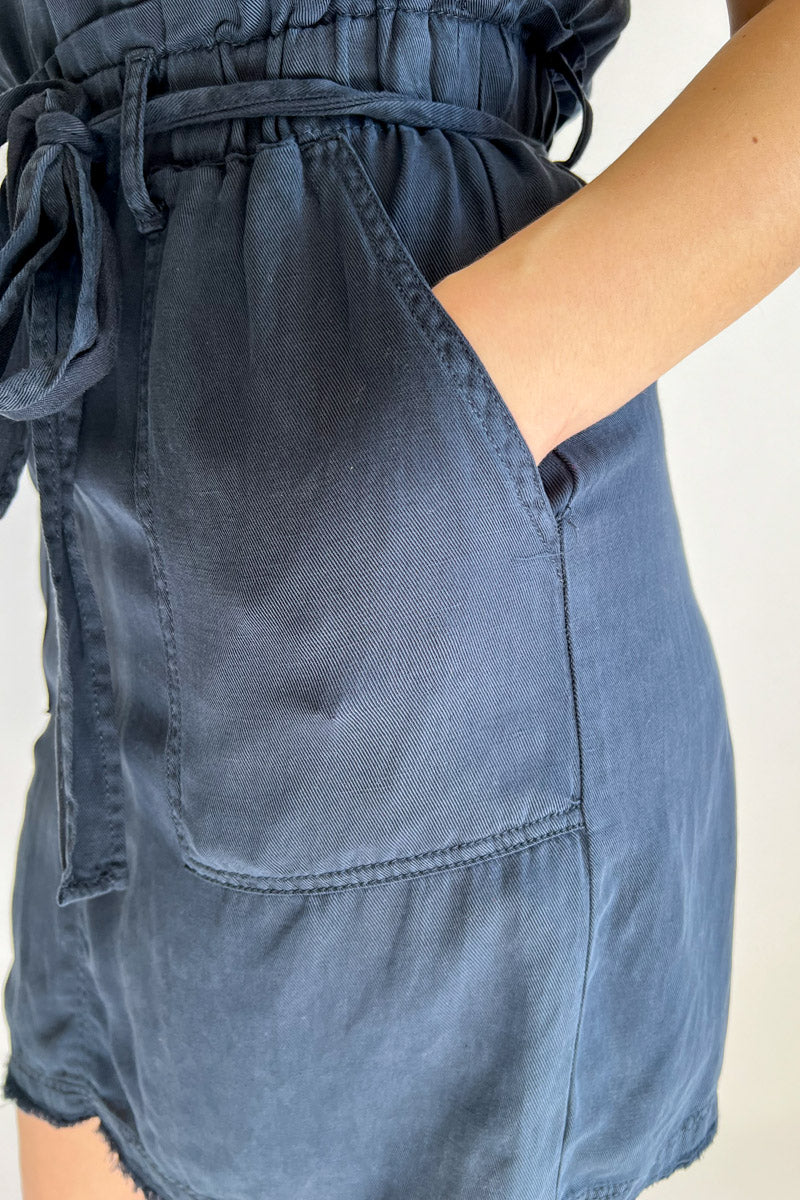 Hillary Cinched Cami Dress