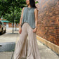 Hylene Tiered Wide Leg Pants