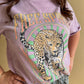 Free Spirit Rock & Rock Leopard Graphic