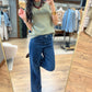 Diamond Denim Straight Leg