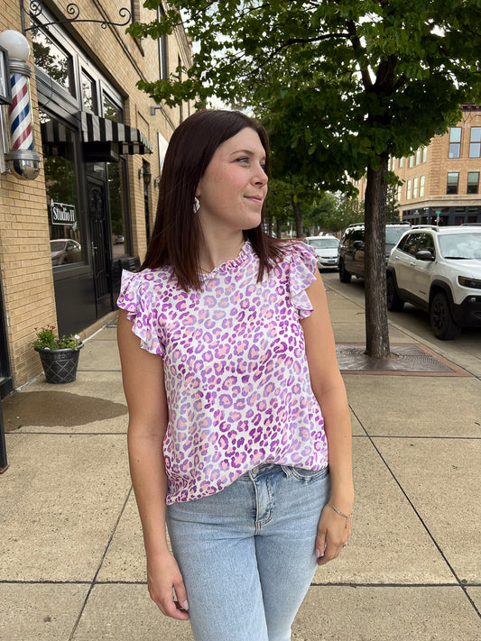 Can’t Be Tamed Leopard Top