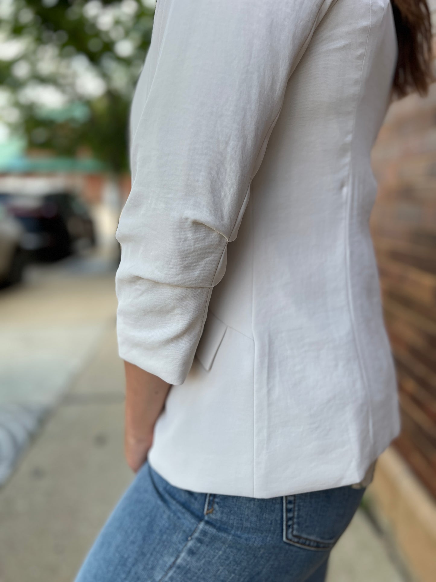 Calista Shirred CG Blazer