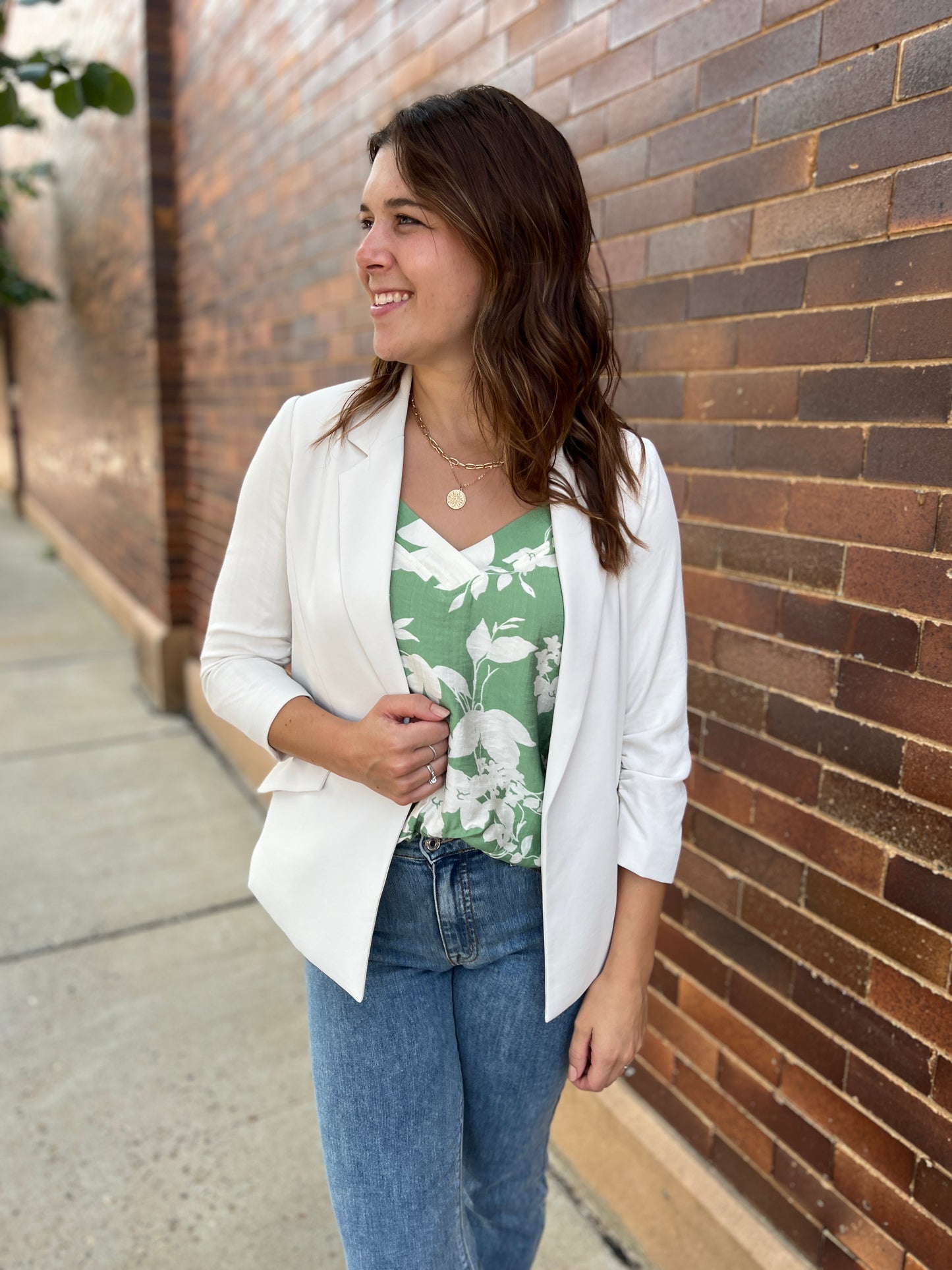 Calista Shirred CG Blazer