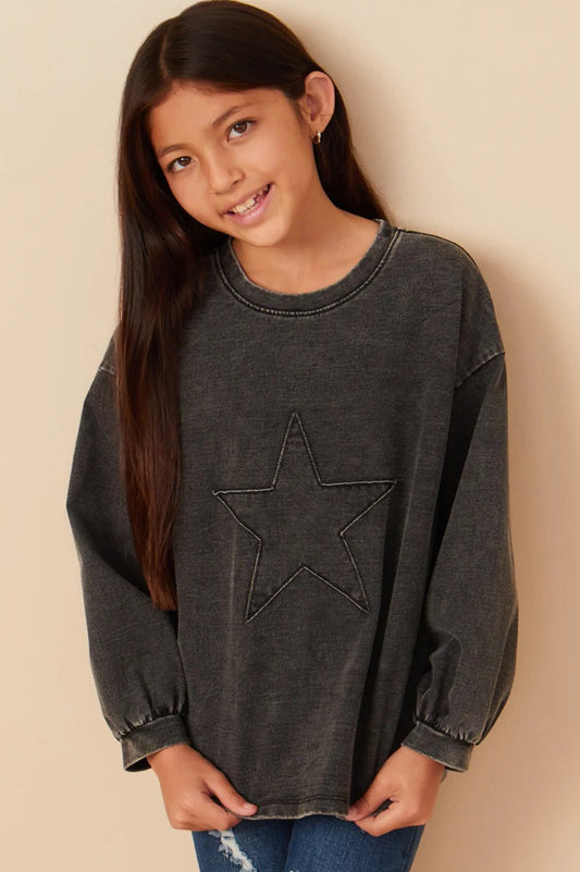 Brooklyn Star Girls Sweatshirt