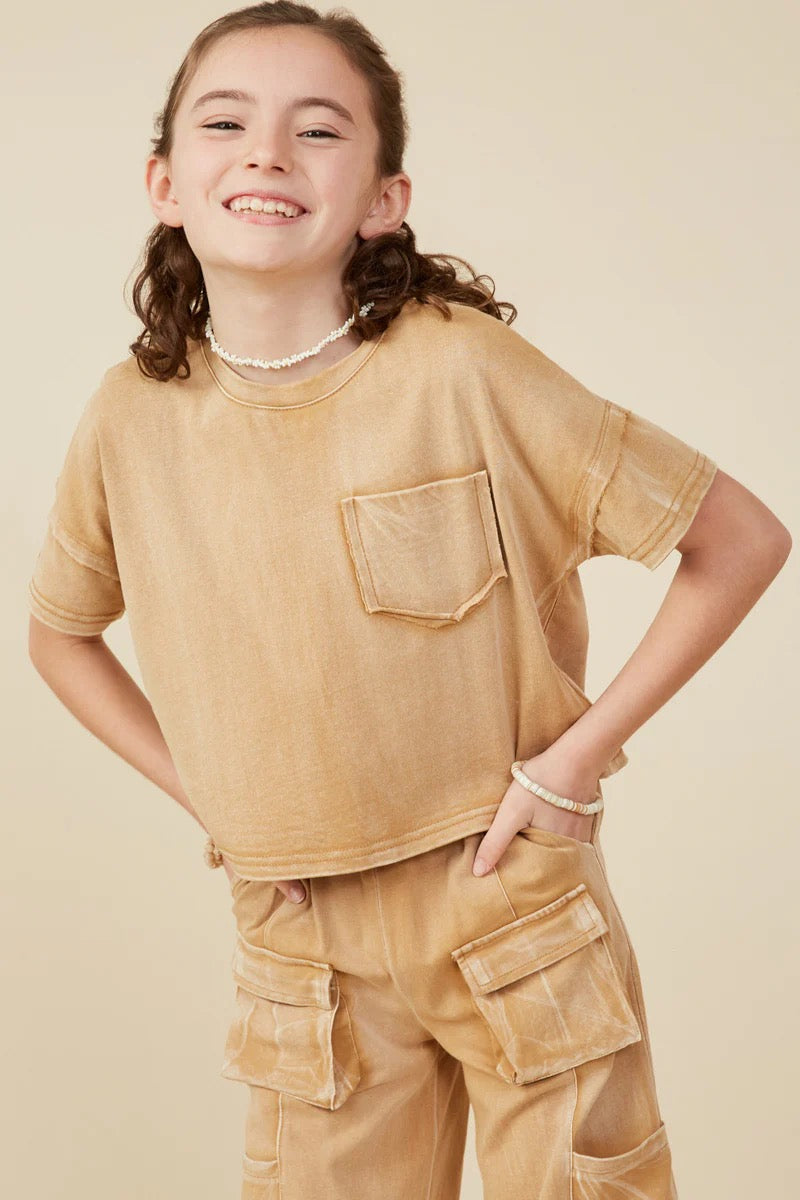 Kambell Raw Edge Tee