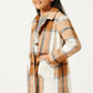 Kia Plaid Button Up Girl's Shacket