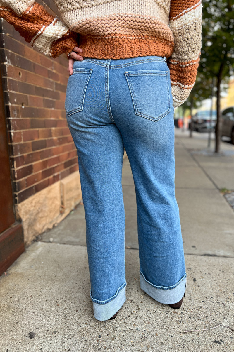 Janene Cuffed Palazzo