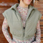 Jemma Cropped Puffer Vest