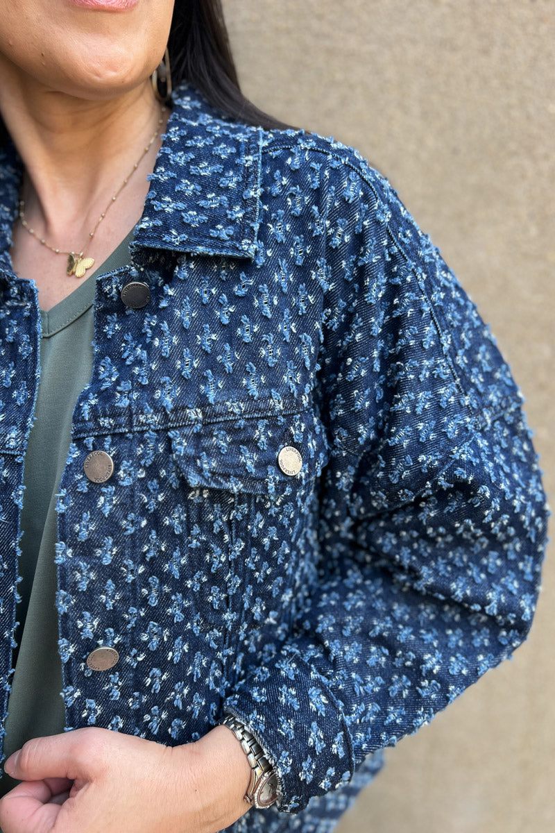 Katlynn Crop Trucker Jacket