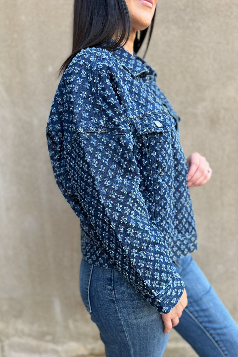 Katlynn Crop Trucker Jacket