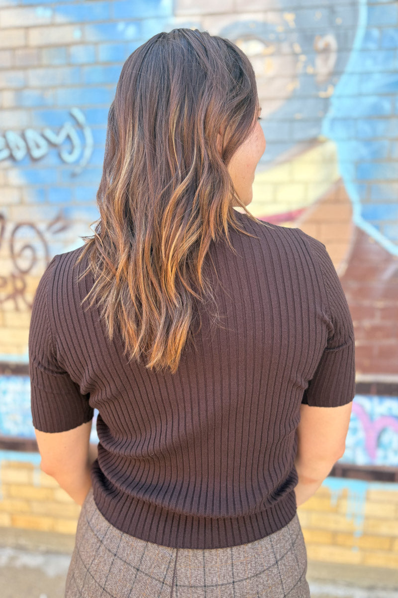 Keep Close Knit Mock Neck