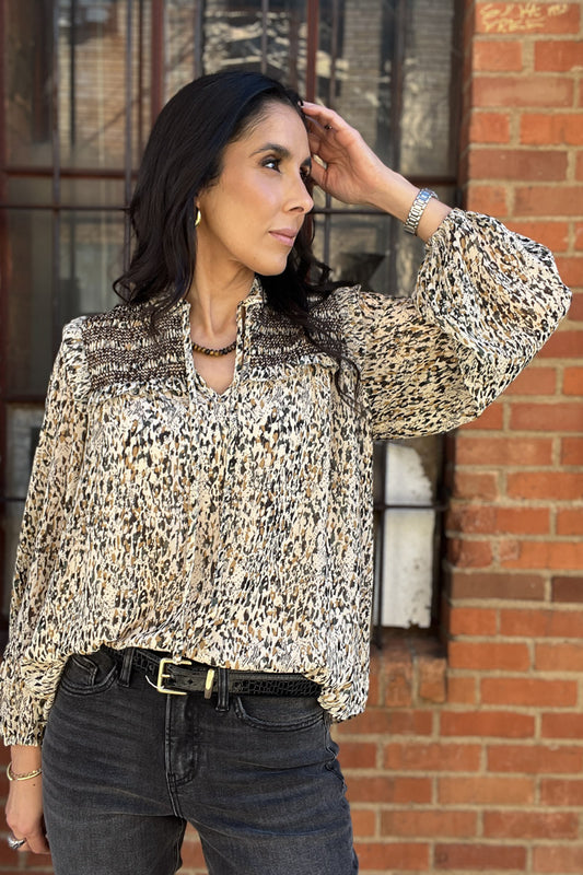 Lia Peasant Blouse