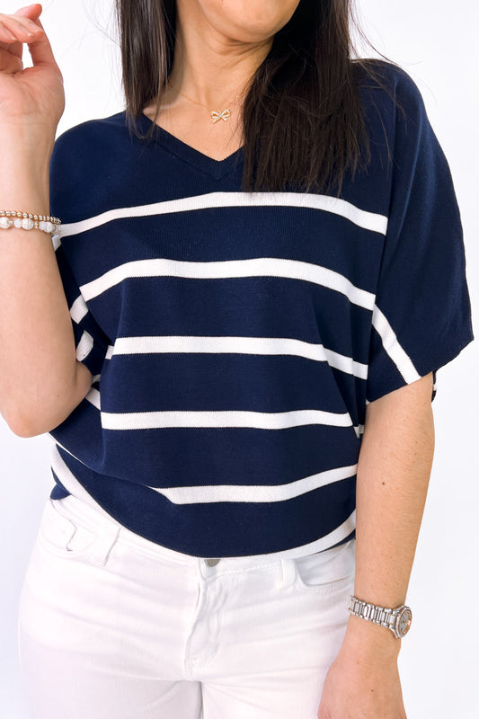 Short Sleeve Dolman Sweater