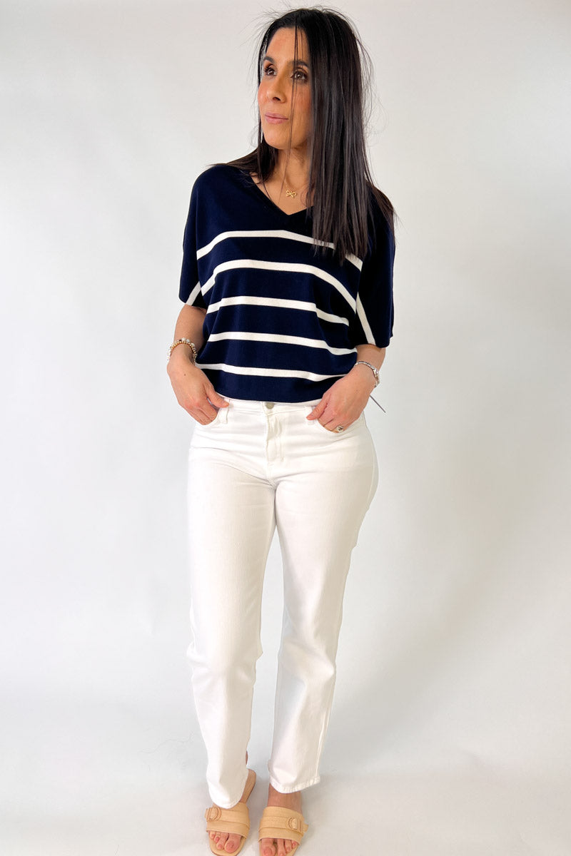 Short Sleeve Dolman Sweater