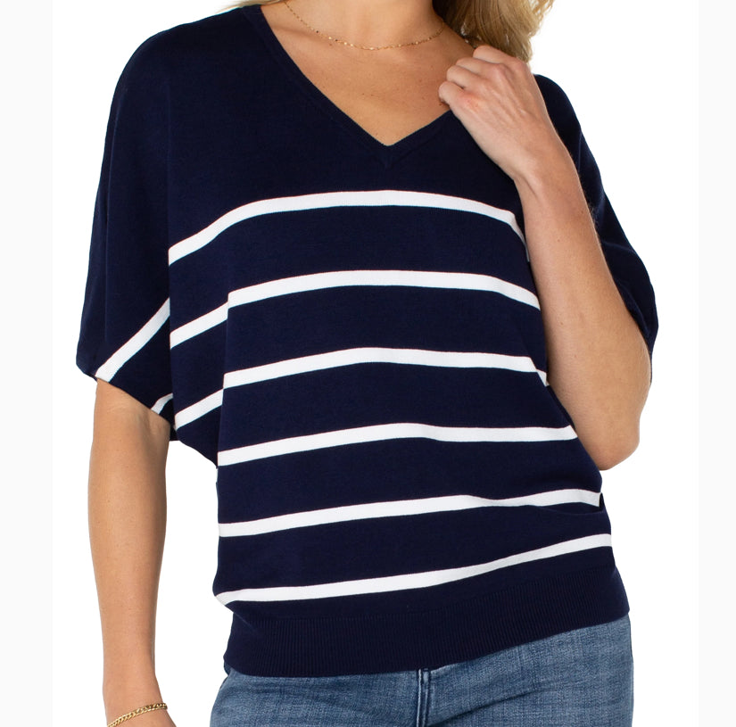 Short Sleeve Dolman Sweater