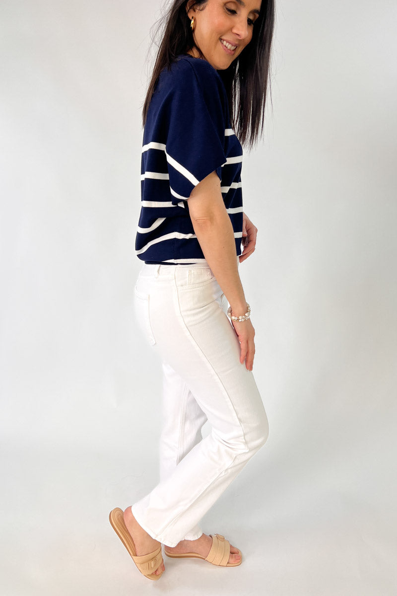 Short Sleeve Dolman Sweater