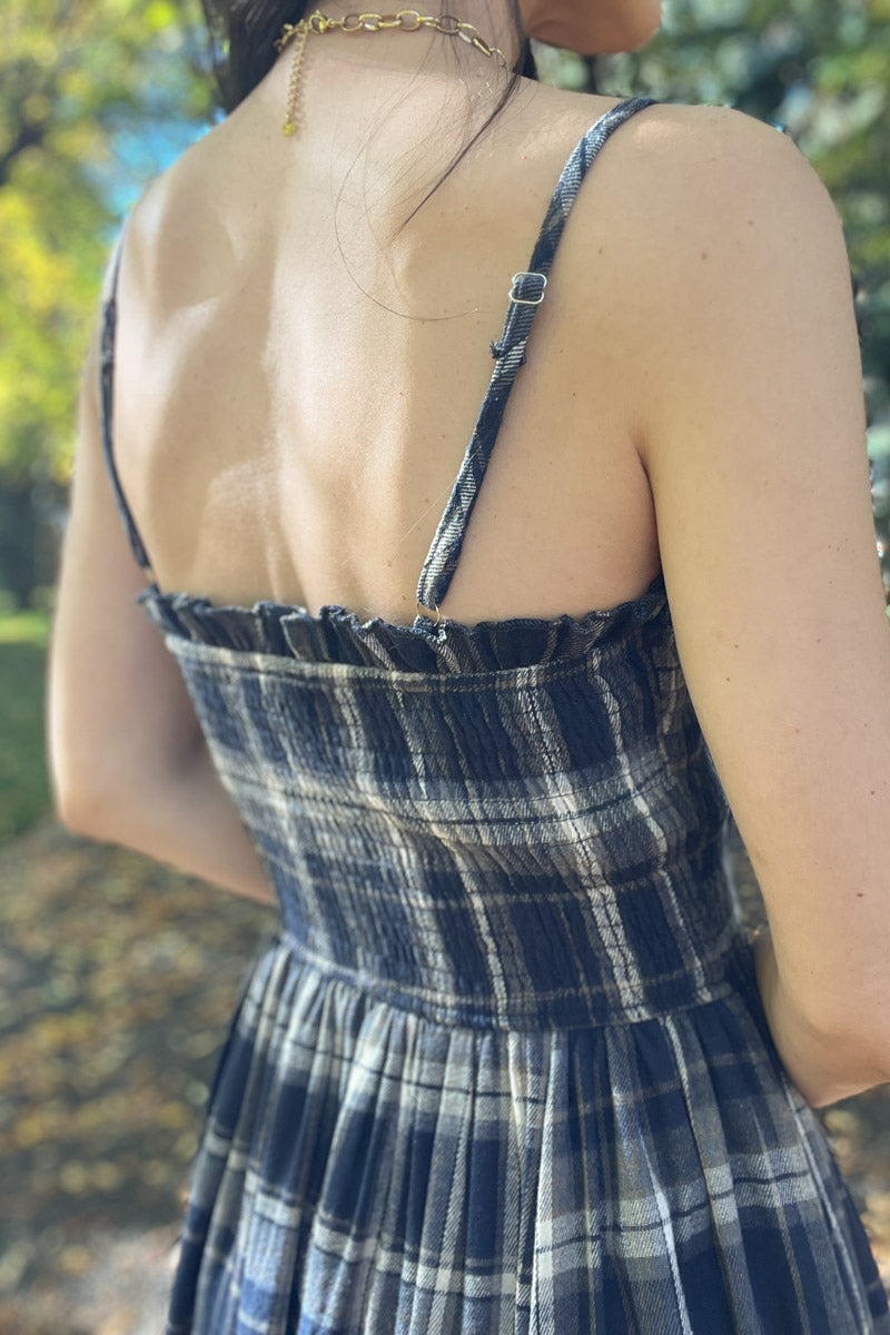 Marianne Plaid Dress