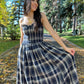 Marianne Plaid Dress