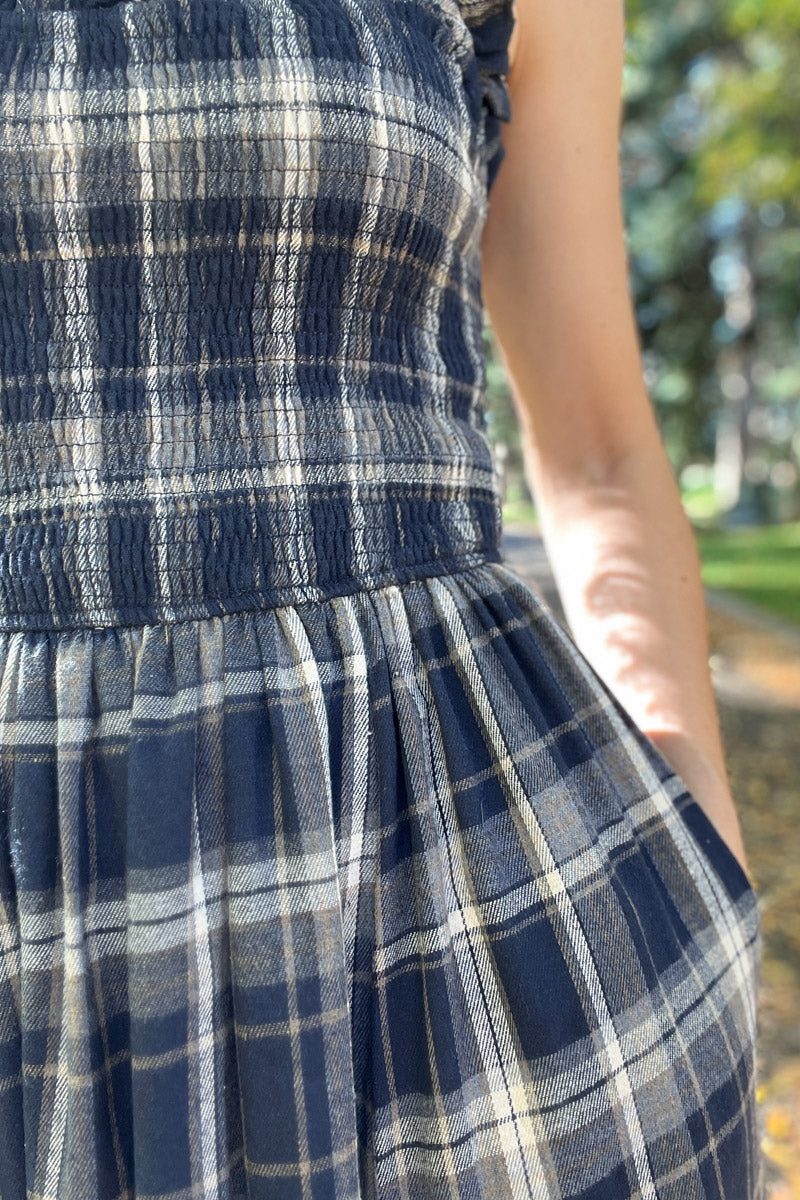 Marianne Plaid Dress