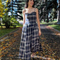 Marianne Plaid Dress