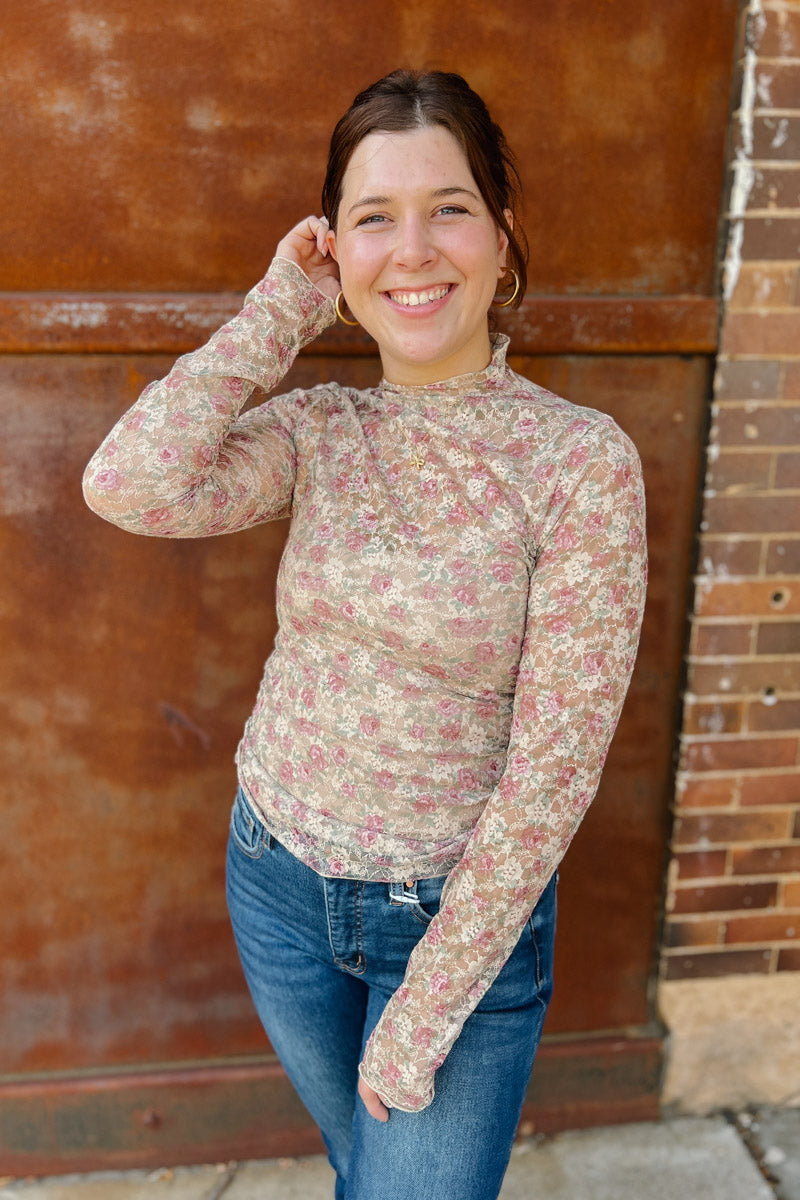 Mischa Lace Long Sleeve