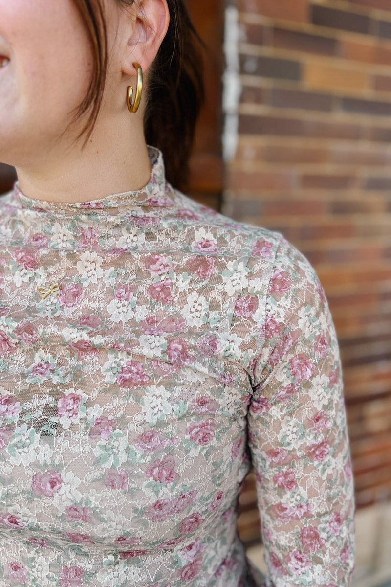 Mischa Lace Long Sleeve