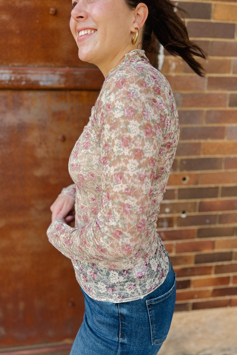 Mischa Lace Long Sleeve