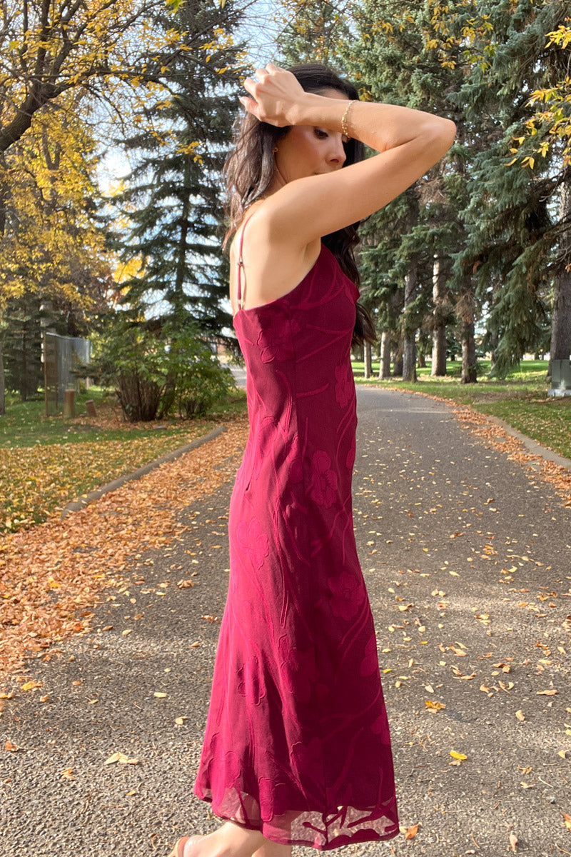 Mona Floral Midi Dress