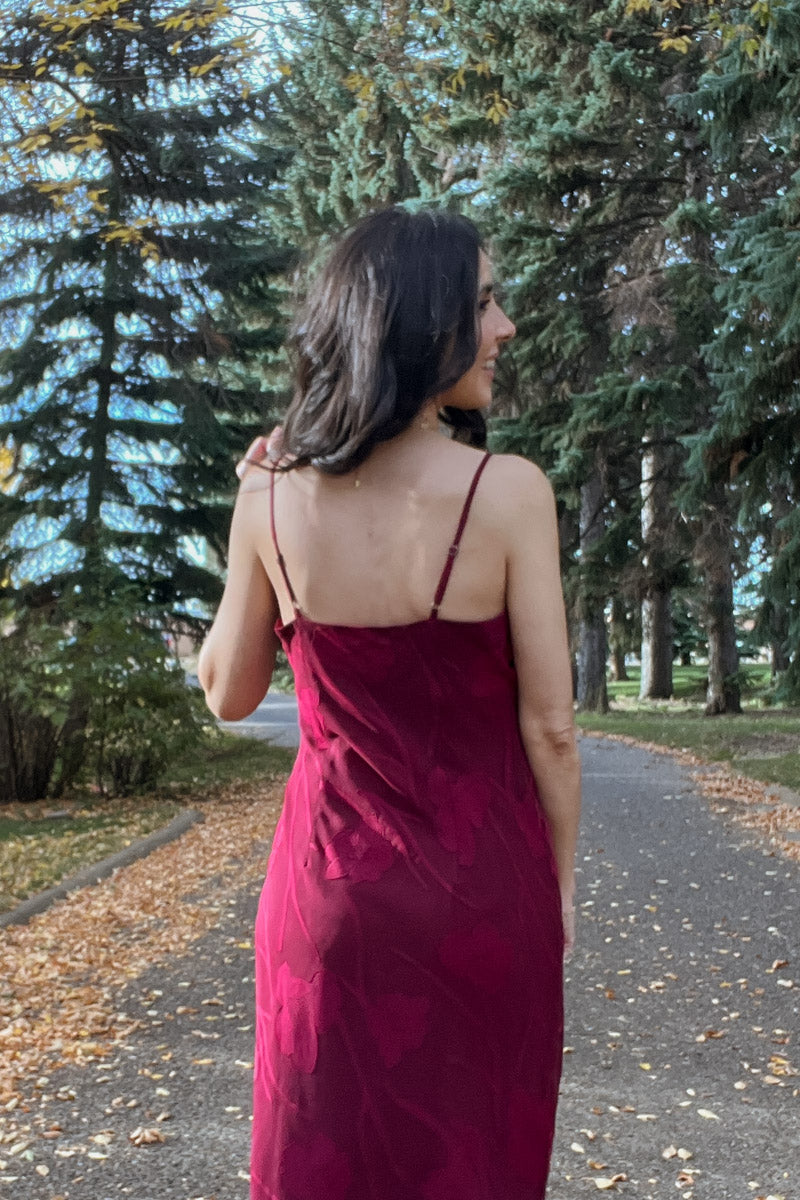 Mona Floral Midi Dress
