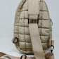 Nylon Quilted Sling Bag