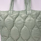 Quilted Tote w/ Detachable Pouch