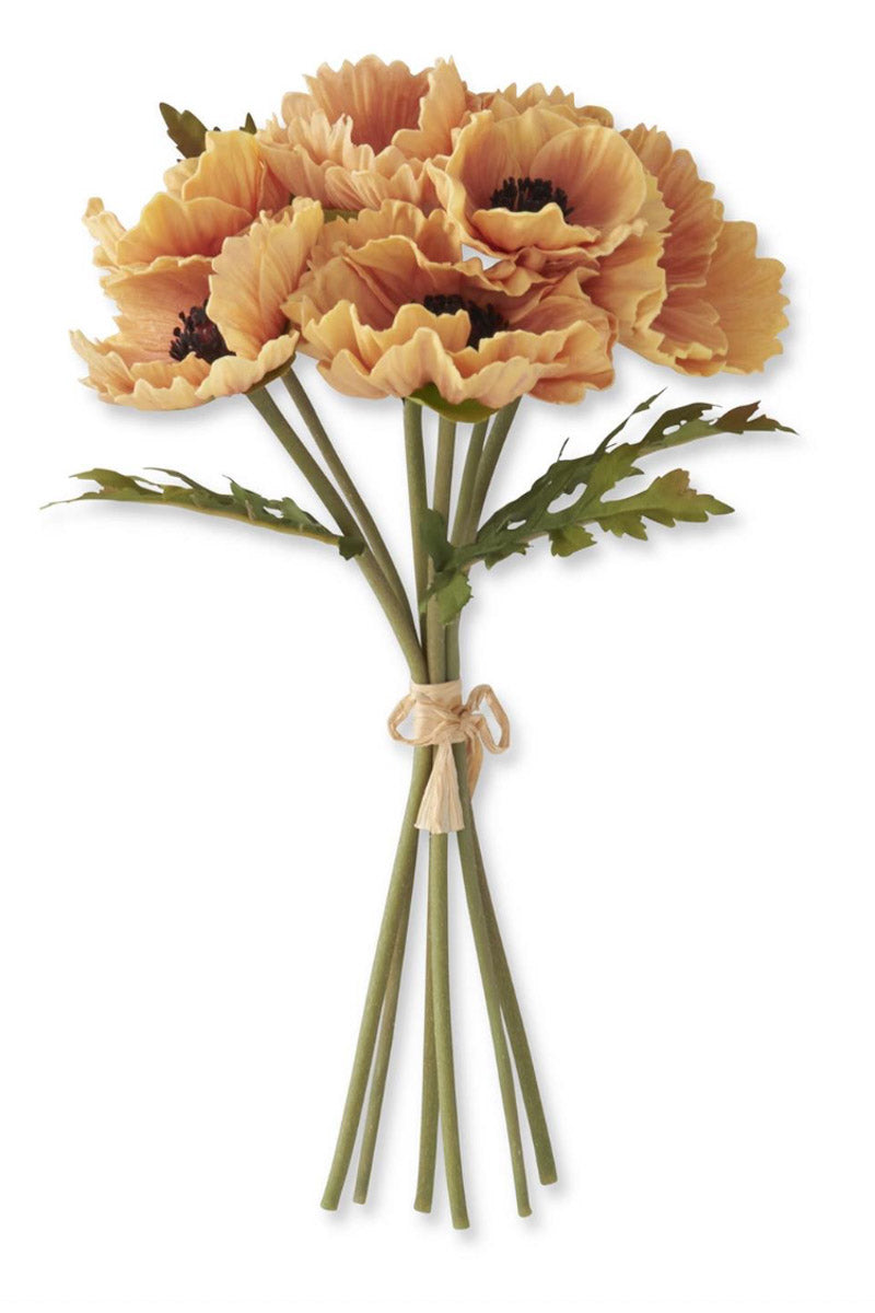 12in Real Touch Poppy Bundle