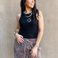 Rena Halter Ribbed Bodysuit