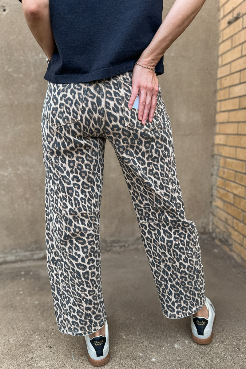 Reya Leopard Print Barrel