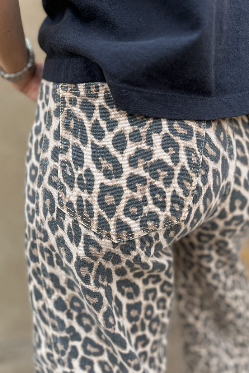 Reya Leopard Print Barrel