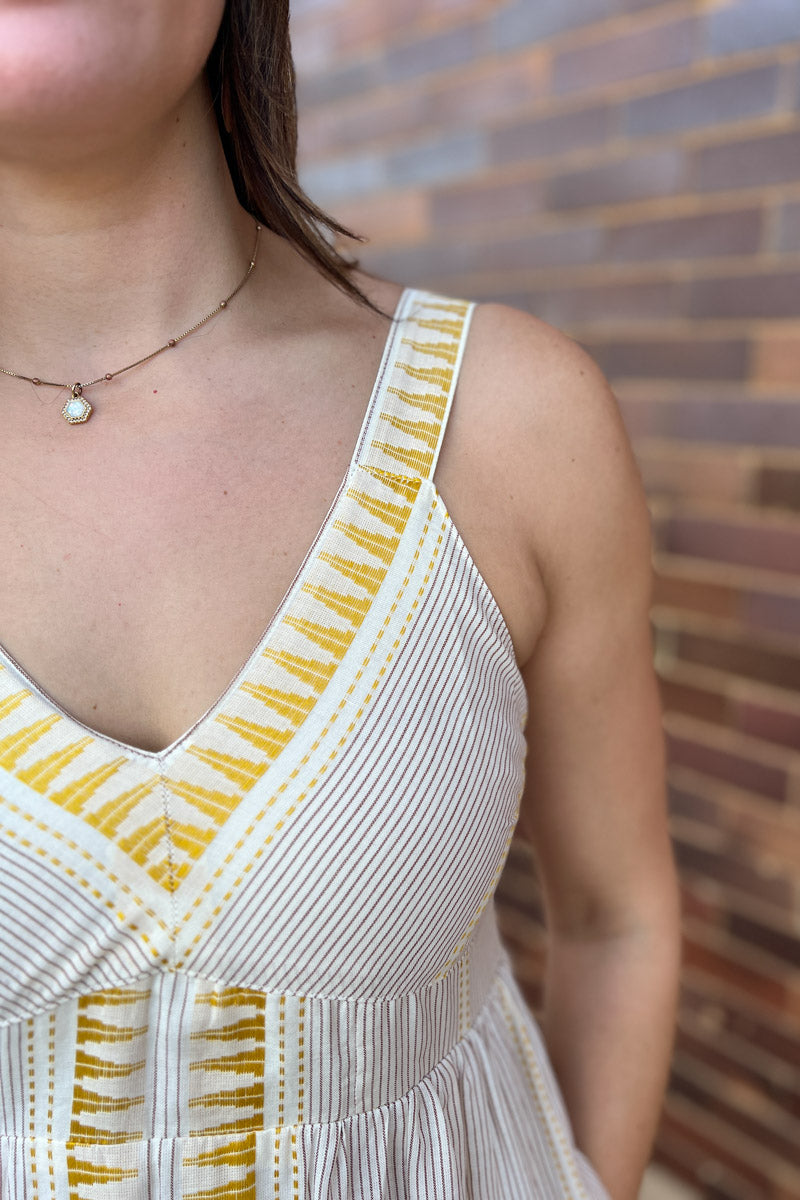 Saffron Coast Midi Dress