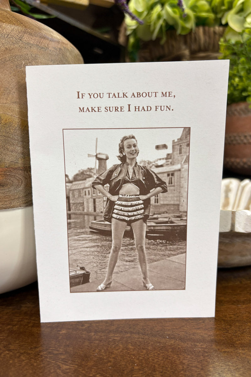 Shannon Greeting Card