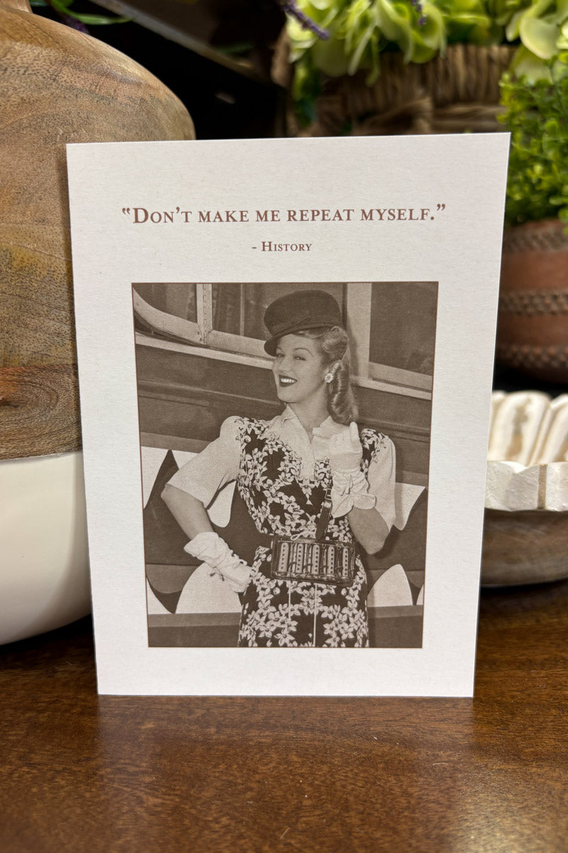 Shannon Greeting Card