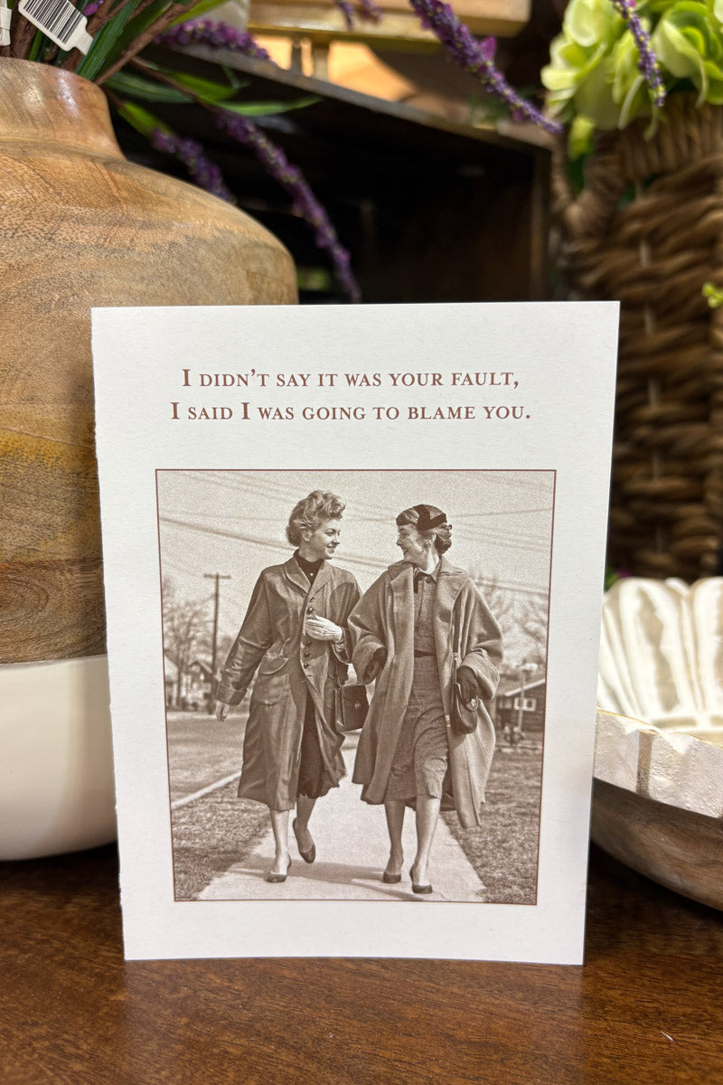 Shannon Greeting Card