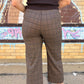 Suit Up Plaid Culotte Pants