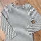 Tierney Striped Youth Long Sleeve