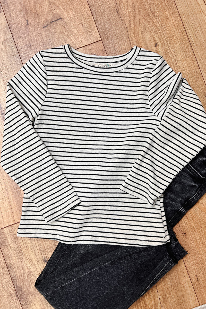 Tierney Striped Youth Long Sleeve