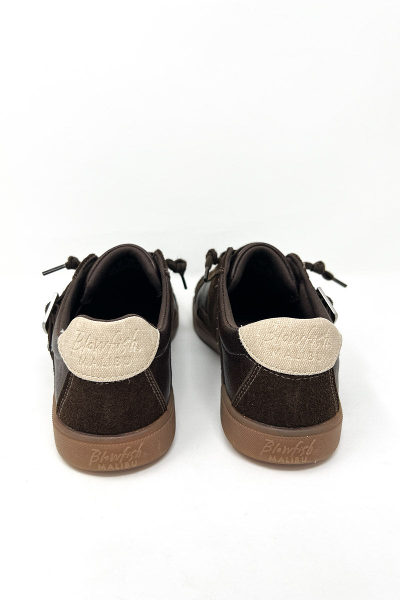 Topanga Espresso Suede Sneaker