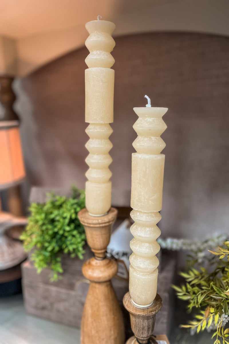 Set/2 Totem Taper Candles